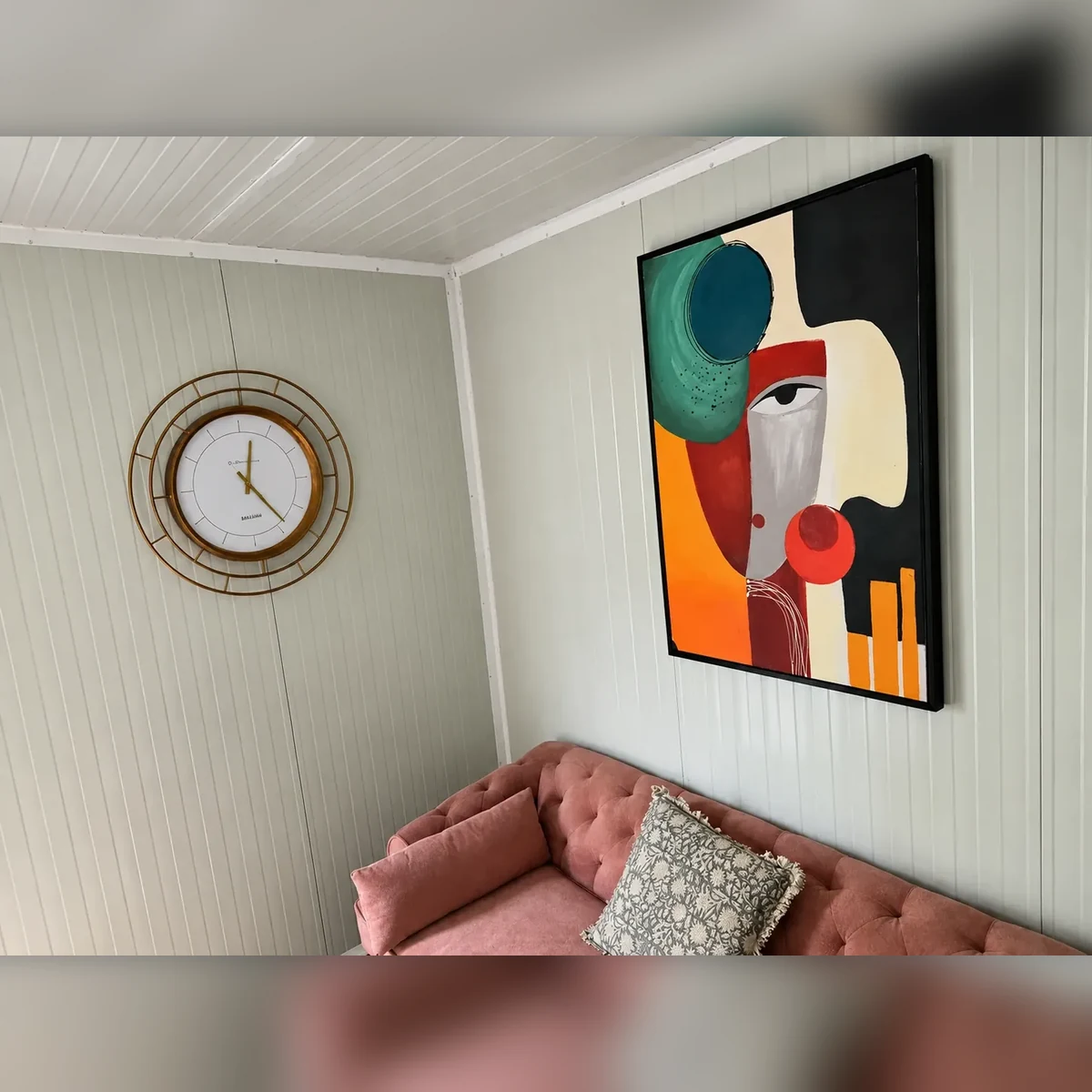 Secret 2 Rosa, artwork sofa